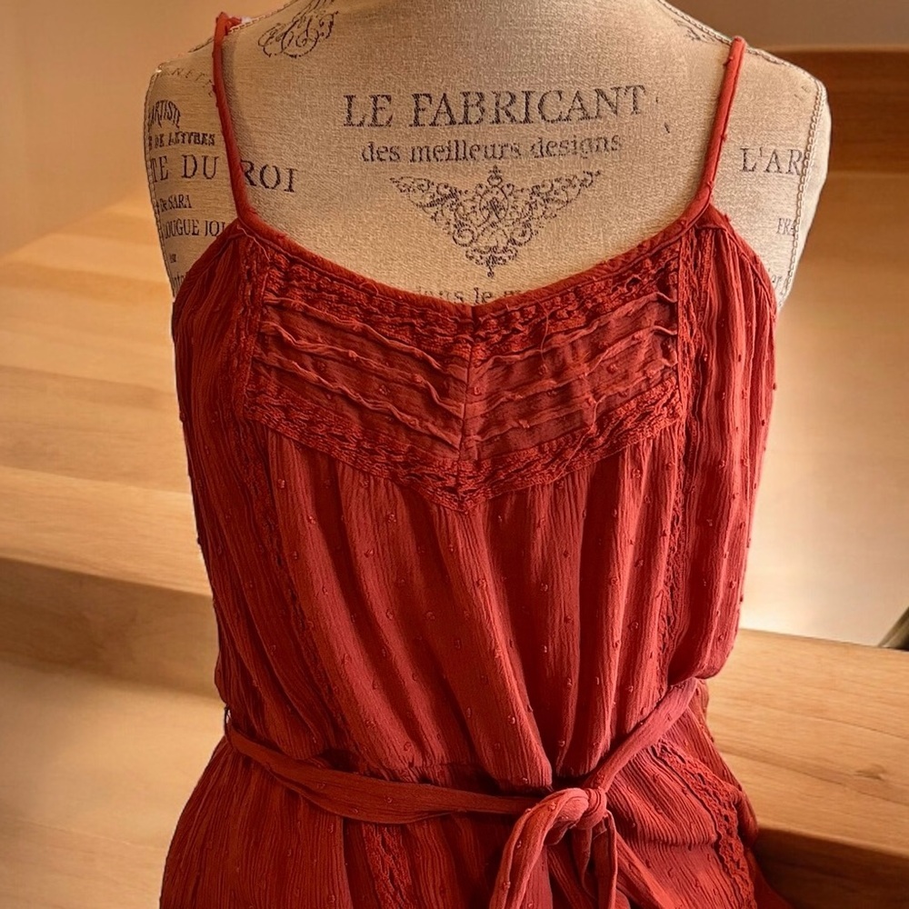 Knox Rose Terracotta Dress - Picture 5 of 16